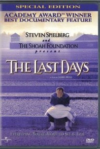 Poster for Steven Spielberg's holocaust documentary, The Last Days